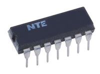 NTE Electronics NTE2323 NPN Silicon Quad Transistor, Amplifier, 200V, 0.5 Amp, 14-Lead DIP