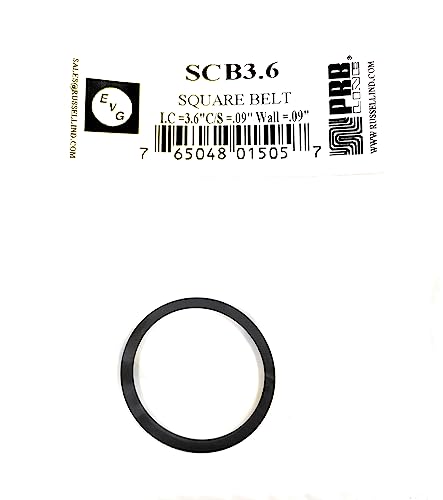 Drive Belt for Tape Players Russell PRB/EVG SCB3.6 Square 3.6 X .09 X .09 INCH (1PC)