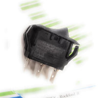 30-10080 Rocker Switch, On-On, 16A, SPDT, 0.25" Quick Connect Terminals