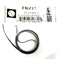 FRZ17.2 Flat Rubber Replacement Drive Belt for Tape Player I.C. 17.2" X C/S .157" Wall Thickness .023" (1PC) PRB/EVG