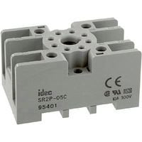 IDEC SR2P-05C RELAY SOCKET, 8PIN, 10A, 300V (1 piece)