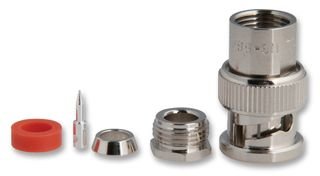 AMPHENOL RF 31-2 RF/COAXIAL BNC PLUG STR 50 OHM CLAMP/SLDR