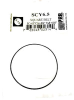 SCY6.5 Drive Belt for Tape Player (1PC) I.C. 6.5 INCH C/S .036 X Wall.036 INCH PRB EVG Square Type Cut