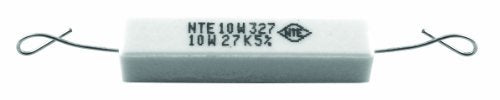 NTE Electronics 10W1D2 Resistor, Wire Wound, Axial Leaded, 5% Tolerance, 1.2 Ohm Resistance, 10W, 550V (Pack of 2)