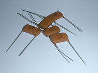 ECQ-M2332KZ Film Capacitor .0033uf, 3.3nf, 3300pf 200V Radial Lead (5 pieces)