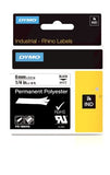 DYMO 1805442 Rhino Permanent Adhesive Polyester Label Tape