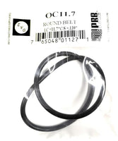 Drive Belt (Rubber Round Type) EVG/PRB OC11.7 I.C. 11.7" X C/S .139" Thick (1PC) for Tape Player Replacement