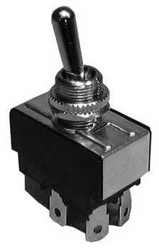 30-325 Toggle, DPDT 20A @ 125V, On-Off-On