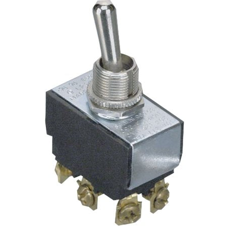 GC Electronics 35-146 Heavy Duty Bat Toggle Switch DPDT On-On