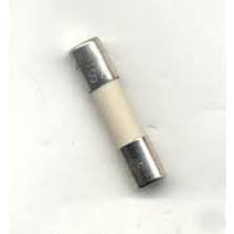 414005 Ceramic Cartridge Fuses 5 Amp 250 Volt Max, 4AB 9/32 x 1-1/4, Slo Blo (5 pieces)