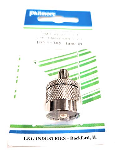 11345 LKG PHILMORE UHF Male to SMA Female Adapter for Amateur Radio