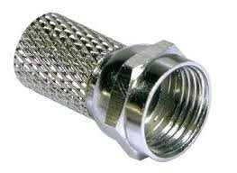 RF Connectors / Coaxial Connectors TWIST-ON DELUXE RG59 (1 piece)