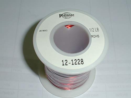 12-1228 Enamel Magnet Wire 28 AWG 1/2 LB 1032 FT