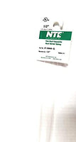 NTE Electronics 47-20848-CL Heat Shrink Tubing, Thin Wall, 2:1 Shrink Ratio, 1/2" Diameter, 48" Length, Clear