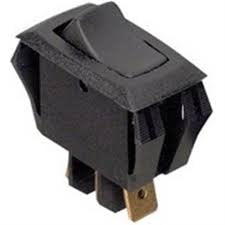 GC Electronics 35-691 Rocker Switch, SPST, On-Off, 16A 125VAC / 10A 250VAC, .55 x 1.125 Mounting Hole