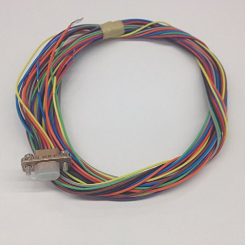 MDM-9PH-048L Micro D-Sub Cable Assembly 9 Pin Male Connector with Wire Leads (1 piece)