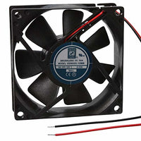 Orion OD8025-12MB MEDIUM Speed (2500 RPM) 3.15" 12VDC Square Muffin Fan. Priced Per Each