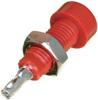 EMERSON CONNECTIVITY/JOHNSON 105-0802-001 TIP JACK, 5700V, 10A, RED