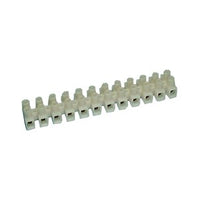 12 Position Euro Style Nylon Barrier Strip - 30 Amp : 13-1210