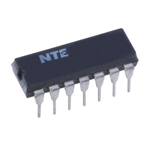 NTE Electronics NTE7495 Integrated Circuit TTL-4-Bit Parallel-Access Shift Register, 5.5V, 14-Lead DIP Package