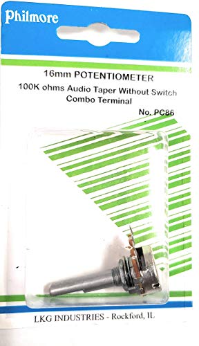 Potentiometer 100k Audio Taper PC86 Combo Terminal