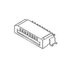 52808-0571 1.00mm Pitch FFC/FPC Connector, Surface Mount, Vertical, Non-ZIF, 5 Circuits (1000 piece reel)