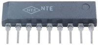 NTE1829 INTEGRATED CIRCUIT QUAD TRANSISTOR ARRAY 5K OHM 9-LEAD SIP