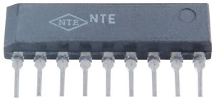 NTE1828 INTEGRATED CIRCUIT QUAD TRANSISTOR ARRAY 10K OHM 9-LEAD SIP