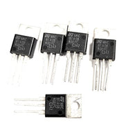 BTA08-400PC TRIAC (5PCS) 8AMP 400V ISOLATED TAB TO220 SGS