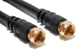 VC9006GB 6 Foot "F" Video Cable Gold Plated Connectors(2 pack)